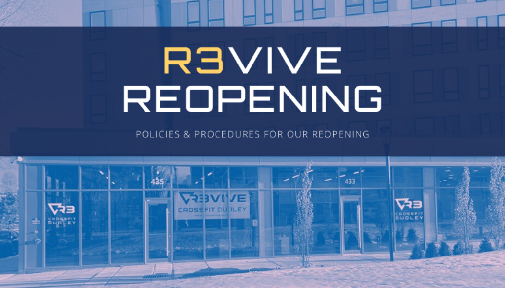 R3 Reopening Post Banner
