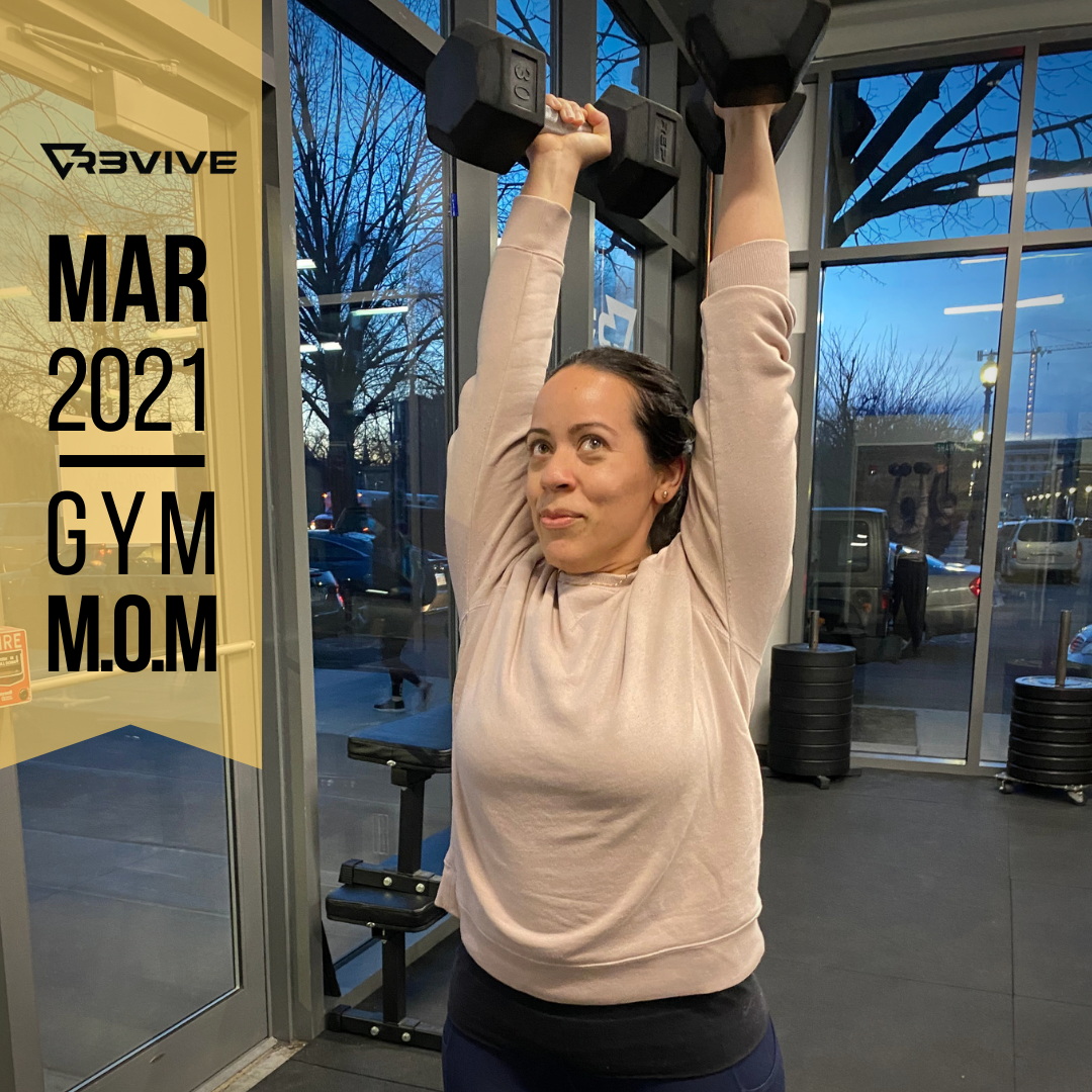March 2021's gym mom, Rosi