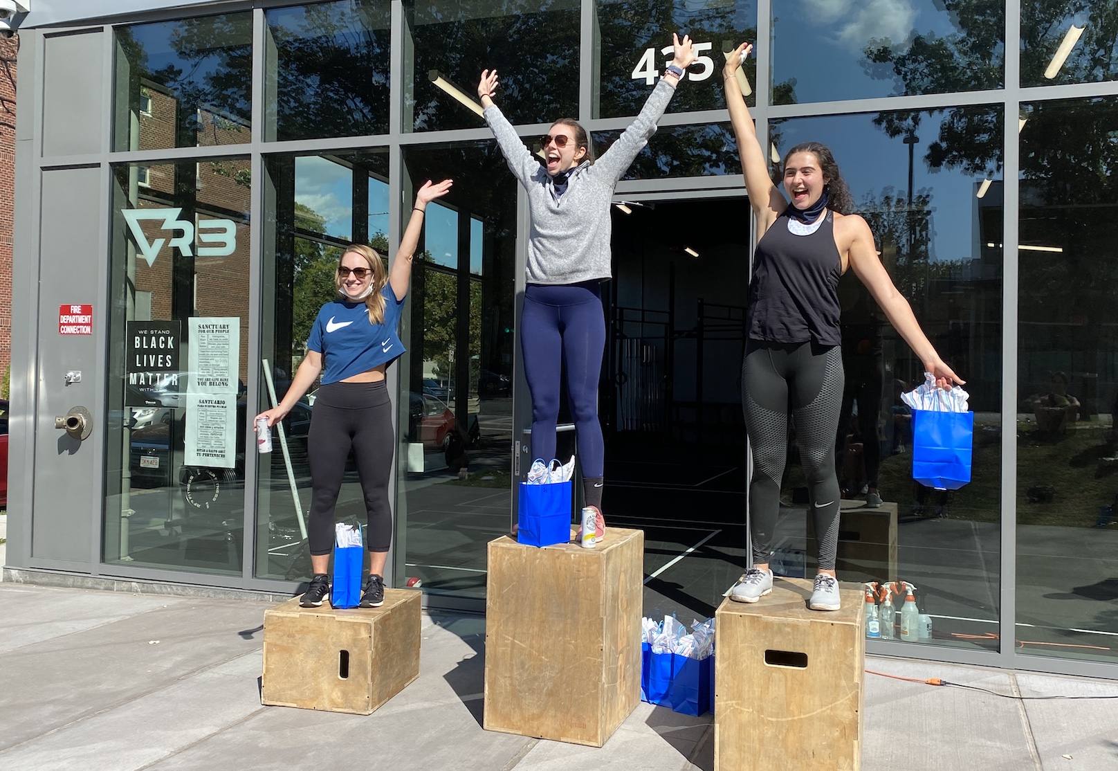 Competition winners from our in-house throw down event