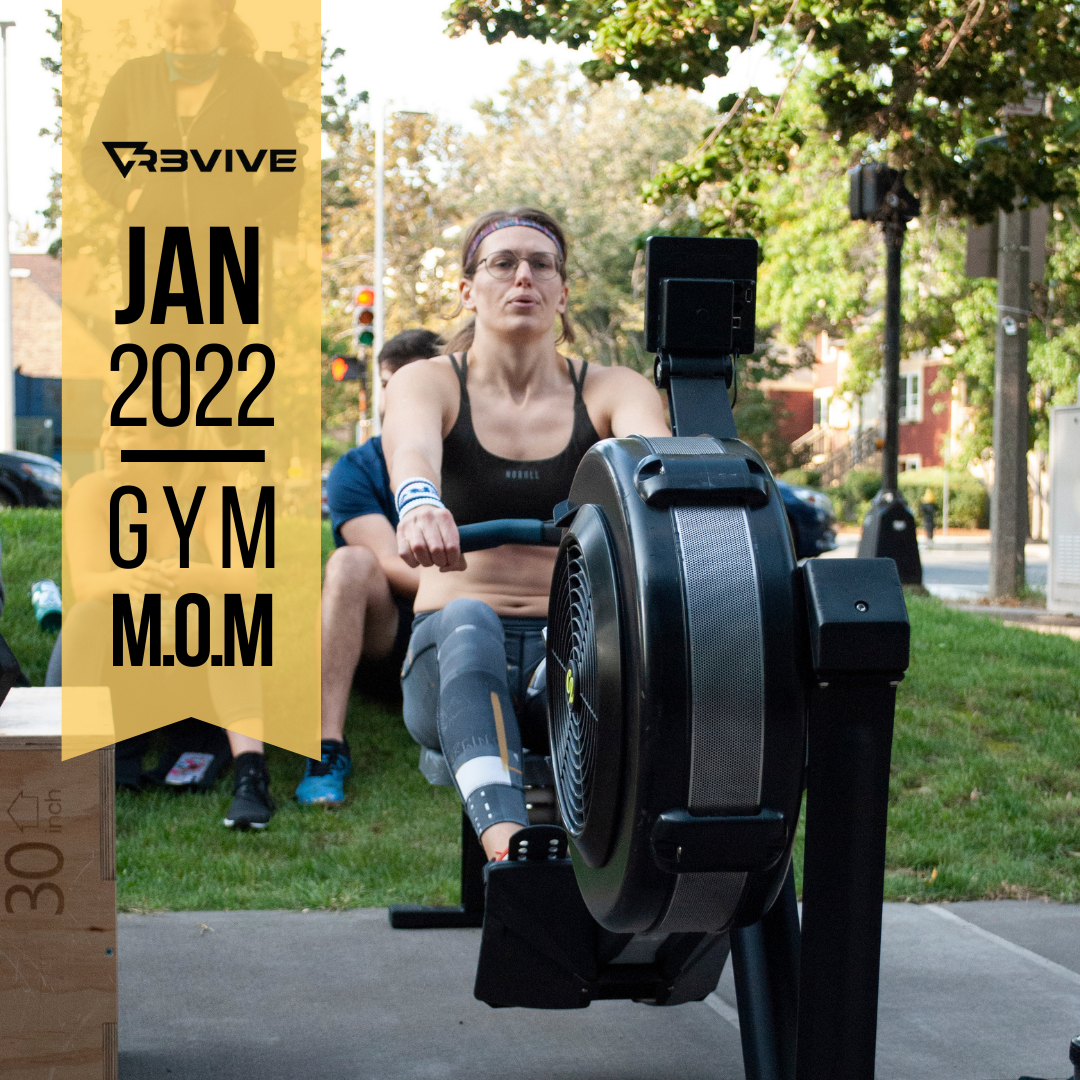 January 2022's gym MOM, Agne!