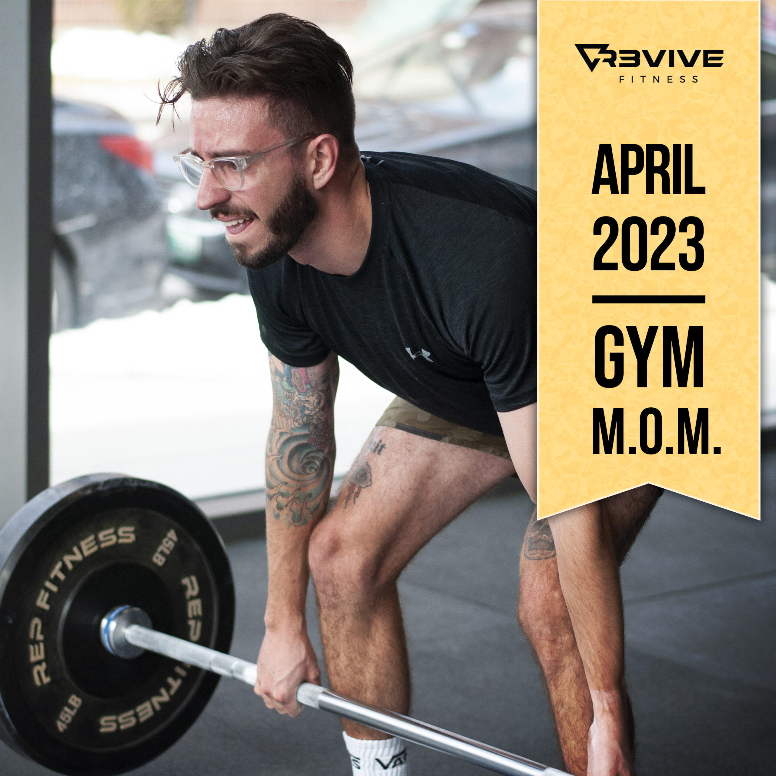 April 2023's gym MOM, Nic!