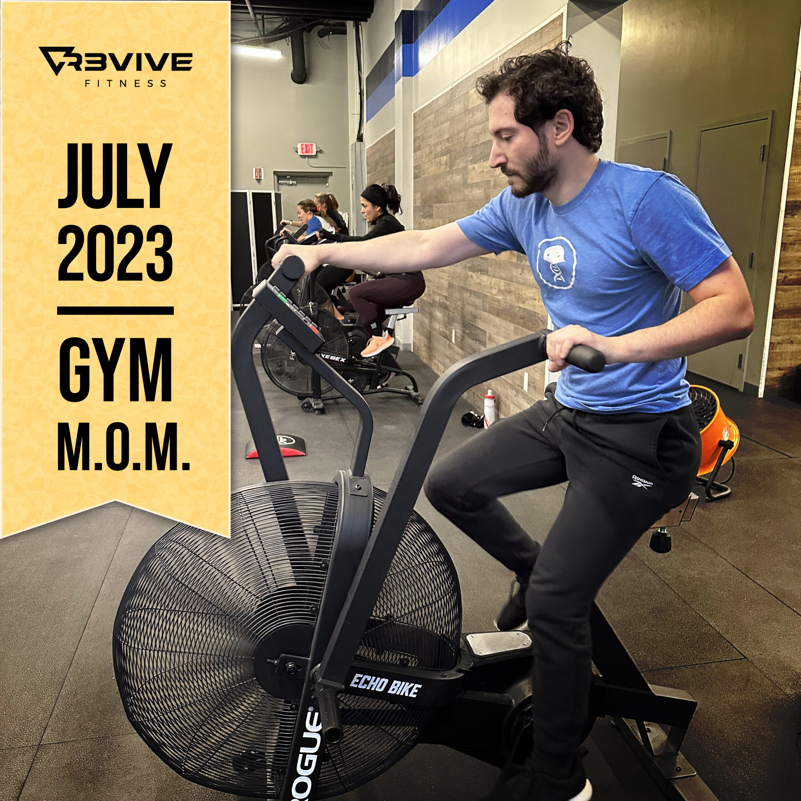 July 2023's gym MOM, Orpheus!