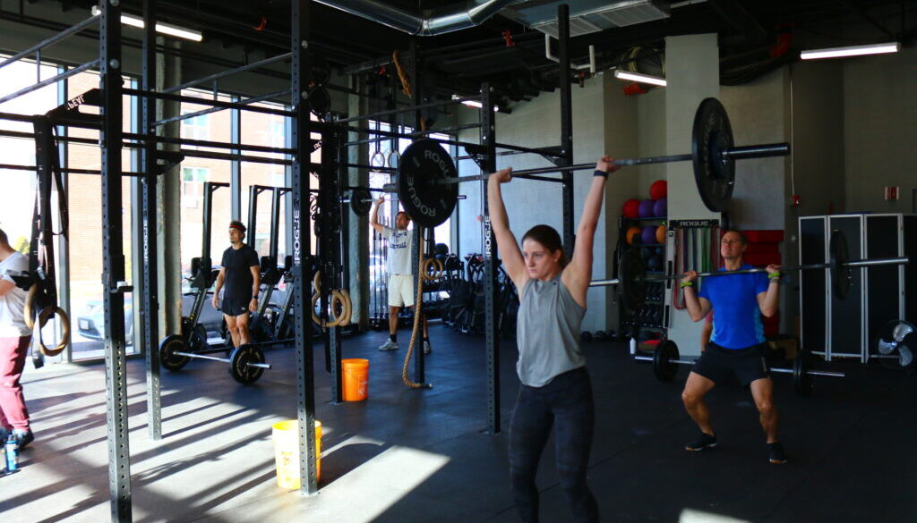 Functional fitness class